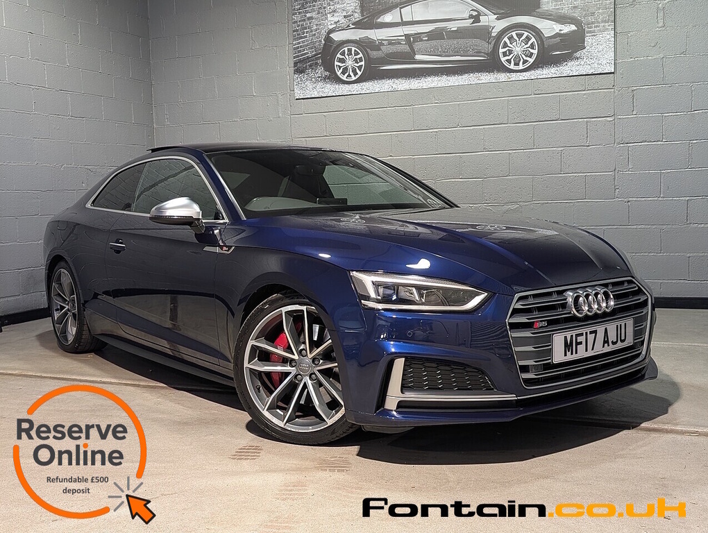 Audi S5 3.0 Tfsi V6 Coupe Tiptronic Quattro Eur Blue