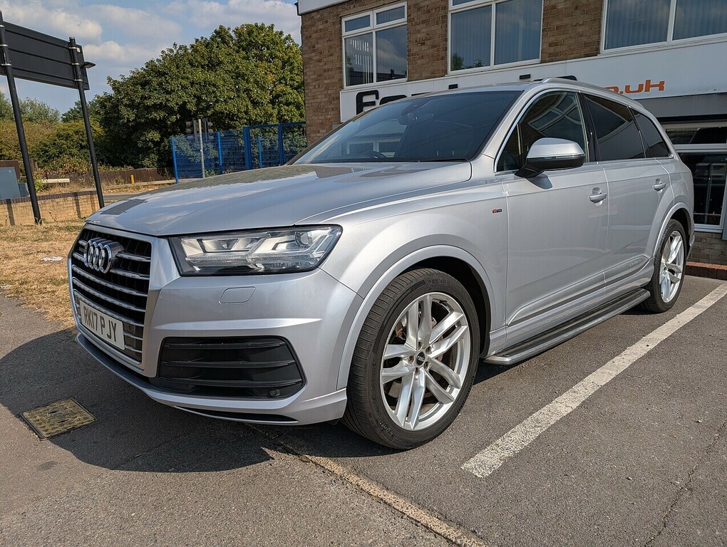 Audi Q7 3.0 Tdi V6 S Line Suv Tiptronic Quattro Silver