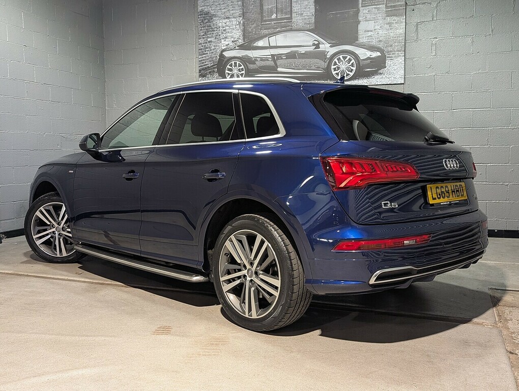 Audi Q5 2.0 Tfsi 45 S Line Suv S Tronic Quattro Blue #2
