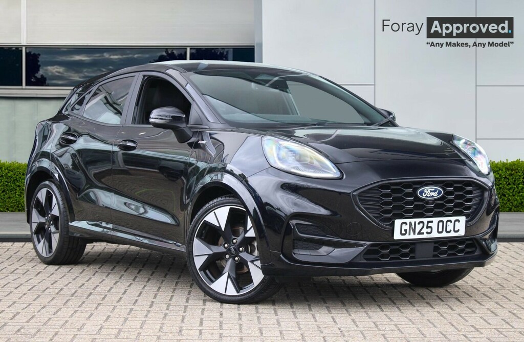 Ford Puma 1.0 Ecoboost Hybrid Mhev St-line X Black