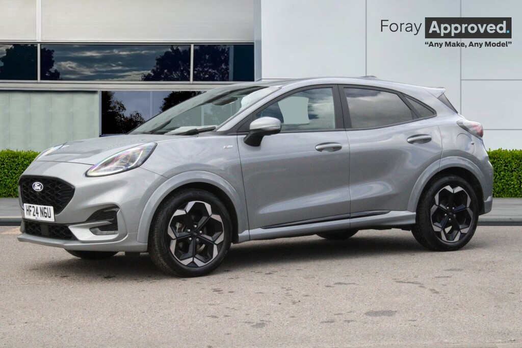 Ford Puma 1.0 Ecoboost Hybrid Mhev St-line X Dct HF24NGU Silver #3