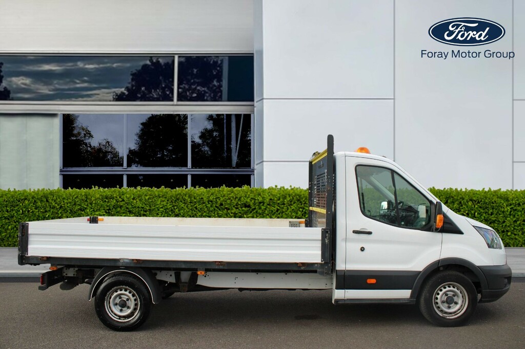 Ford Transit Custom 2.0 Ecoblue 130Ps Leader Dropside MA69XKC White #2