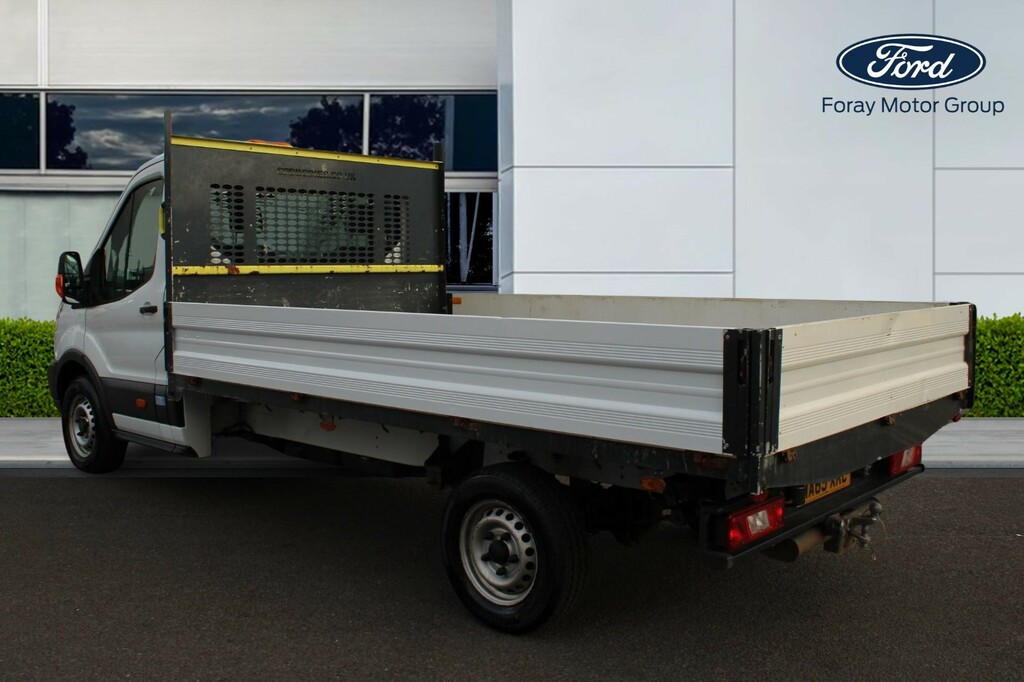 Ford Transit Custom 2.0 Ecoblue 130Ps Leader Dropside MA69XKC White #6