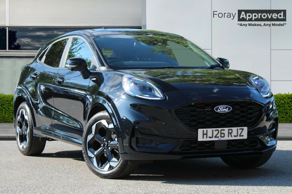 Ford Puma 1.0 Ecoboost Hybrid Mhev St-line X Black