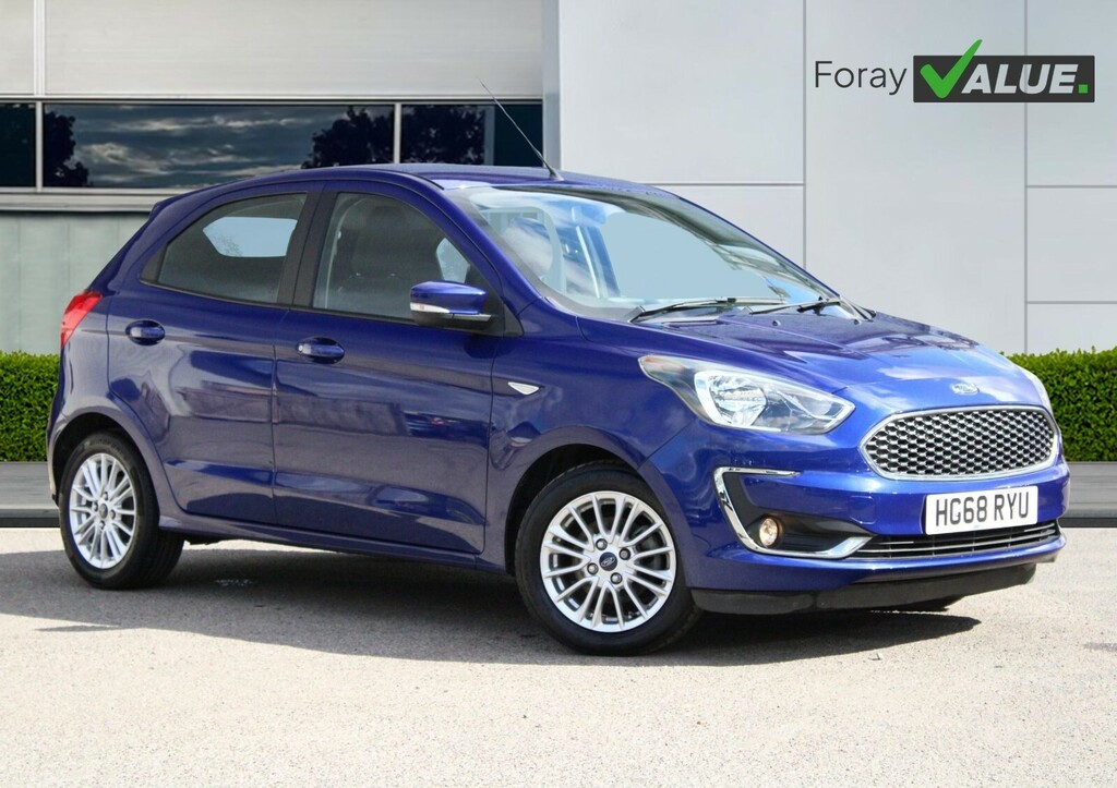 Ford KA+ 1.2 85 Zetec HG68RYU Blue