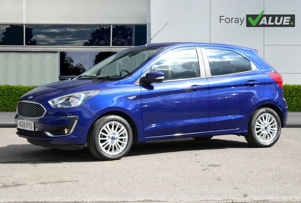 Ford KA+ 1.2 85 Zetec HG68RYU Blue #3
