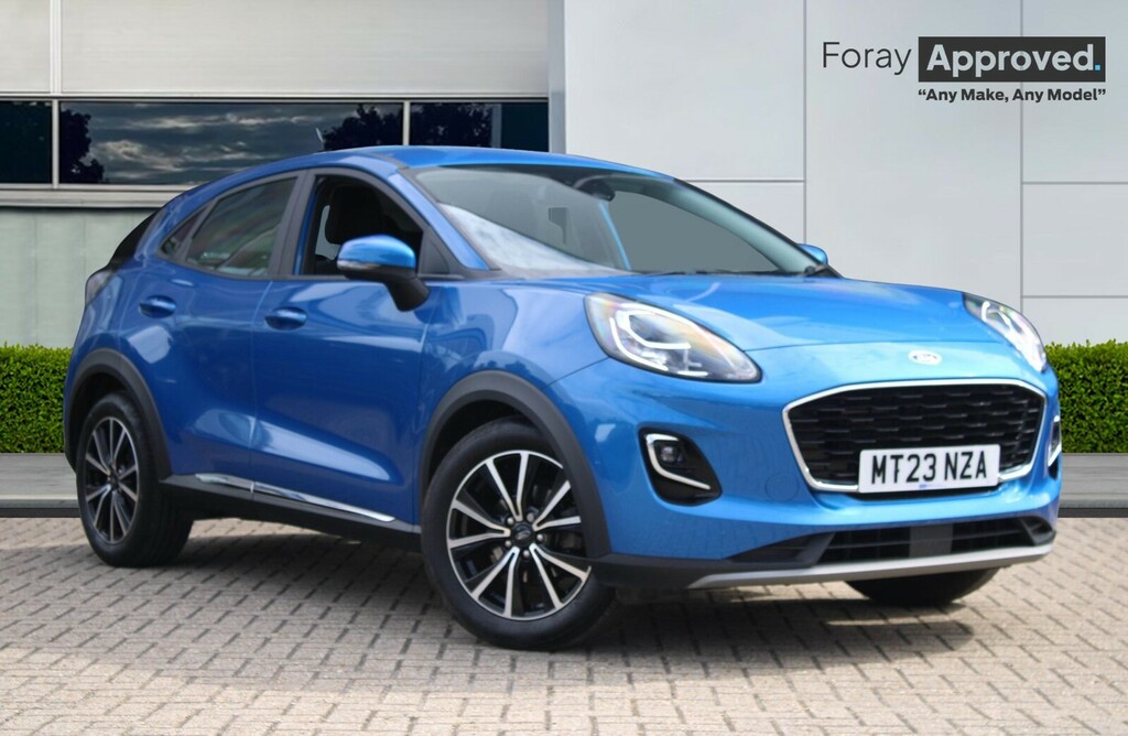 Ford Puma 1.0 Ecoboost Hybrid Mhev 155 Titanium Blue