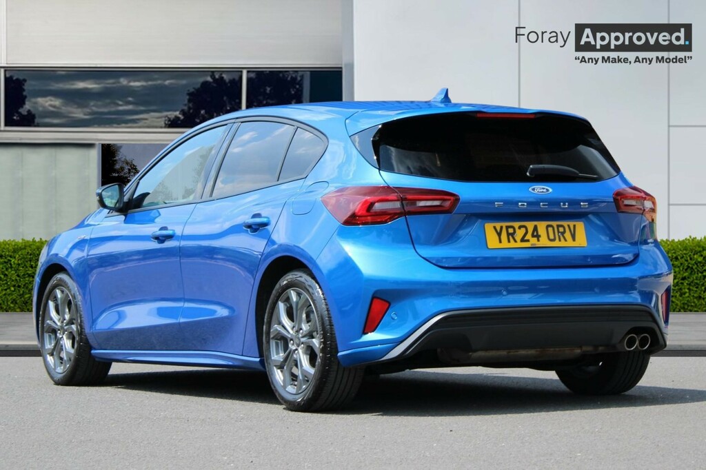 Ford Focus 1.0 Ecoboost Hybrid Mhev St-line YR24ORV Blue #3