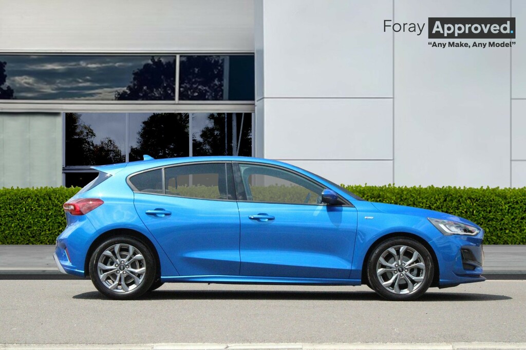 Ford Focus 1.0 Ecoboost Hybrid Mhev St-line YR24ORV Blue #2