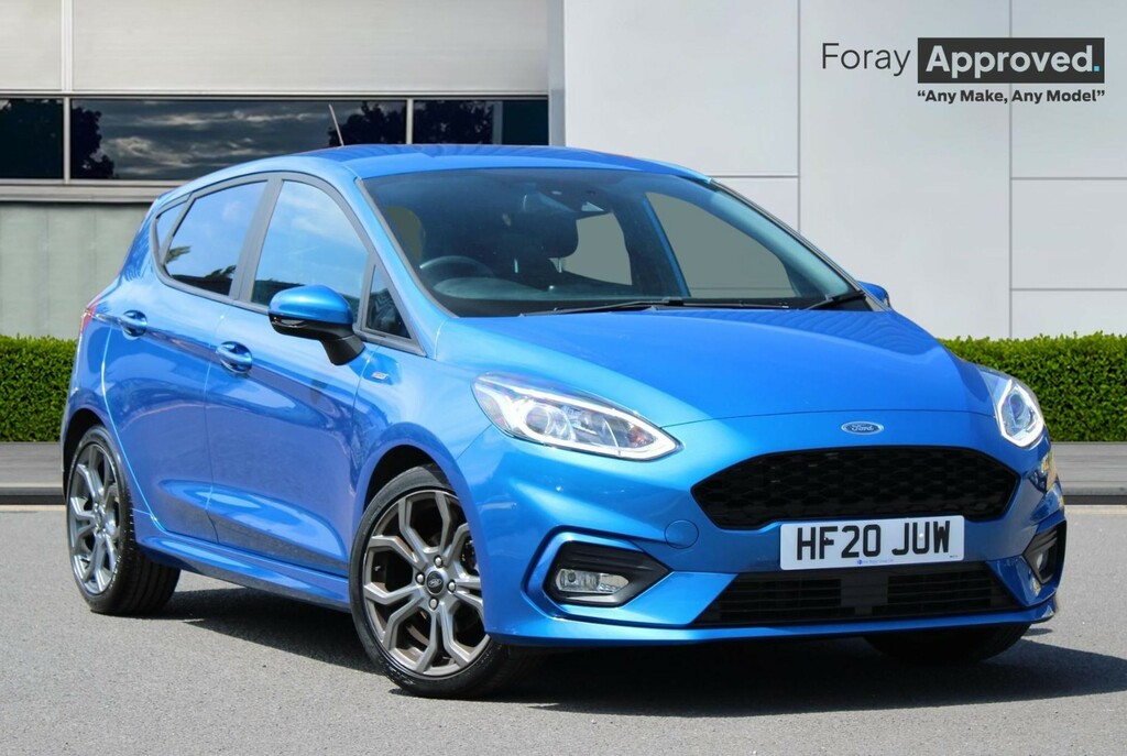 Ford Fiesta 1.0 Ecoboost 95 St-line Edition Blue