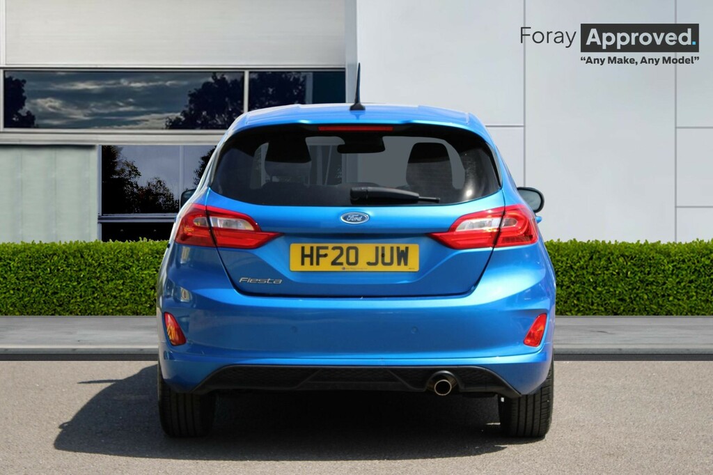 Ford Fiesta 1.0 Ecoboost 95 St-line Edition HF20JUW Blue #4