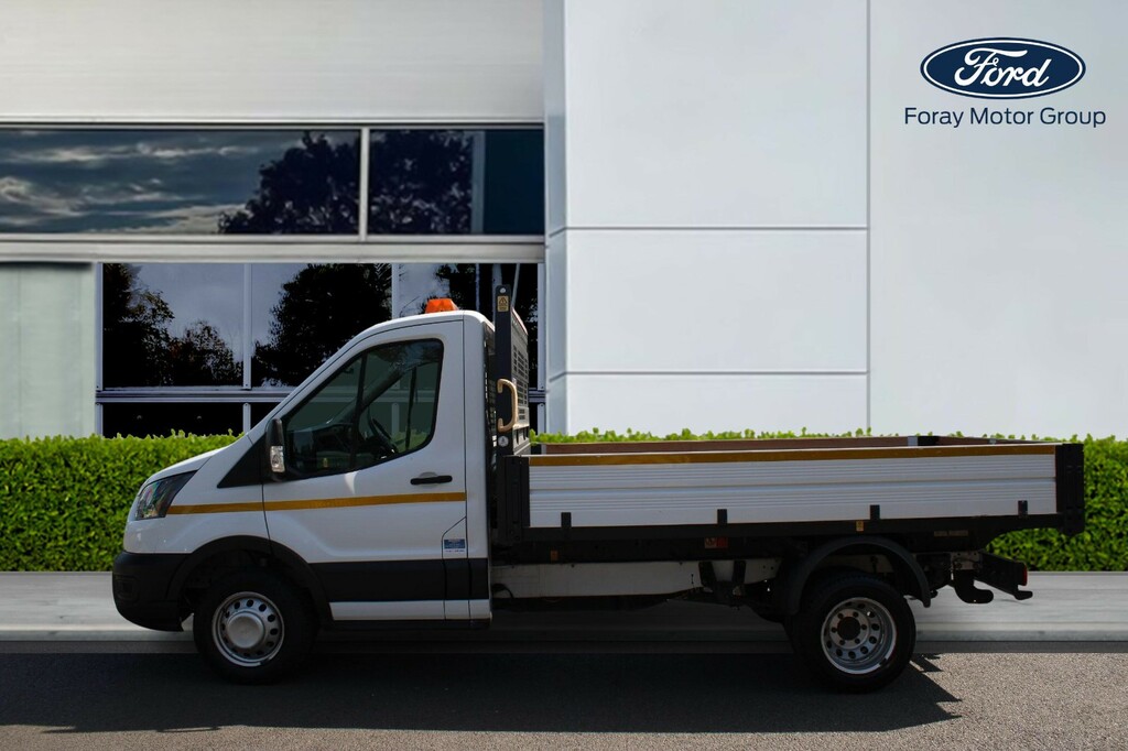 Ford Transit Custom 2.0 Ecoblue 130Ps Chassis Cab MF70USL White #4