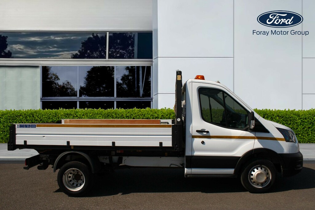 Ford Transit Custom 2.0 Ecoblue 130Ps Chassis Cab MF70USL White #2