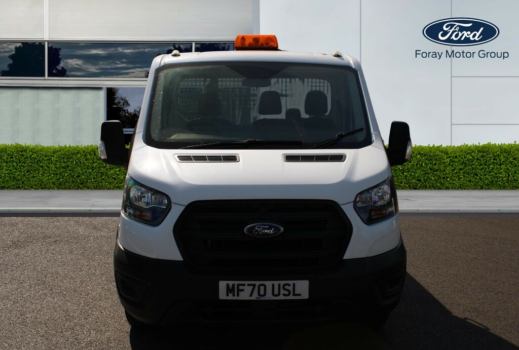 Ford Transit Custom 2.0 Ecoblue 130Ps Chassis Cab MF70USL White #3