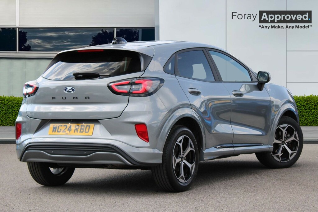 Ford Puma 1.0 Ecoboost Hybrid Mhev St-line WG24RBO Silver #4