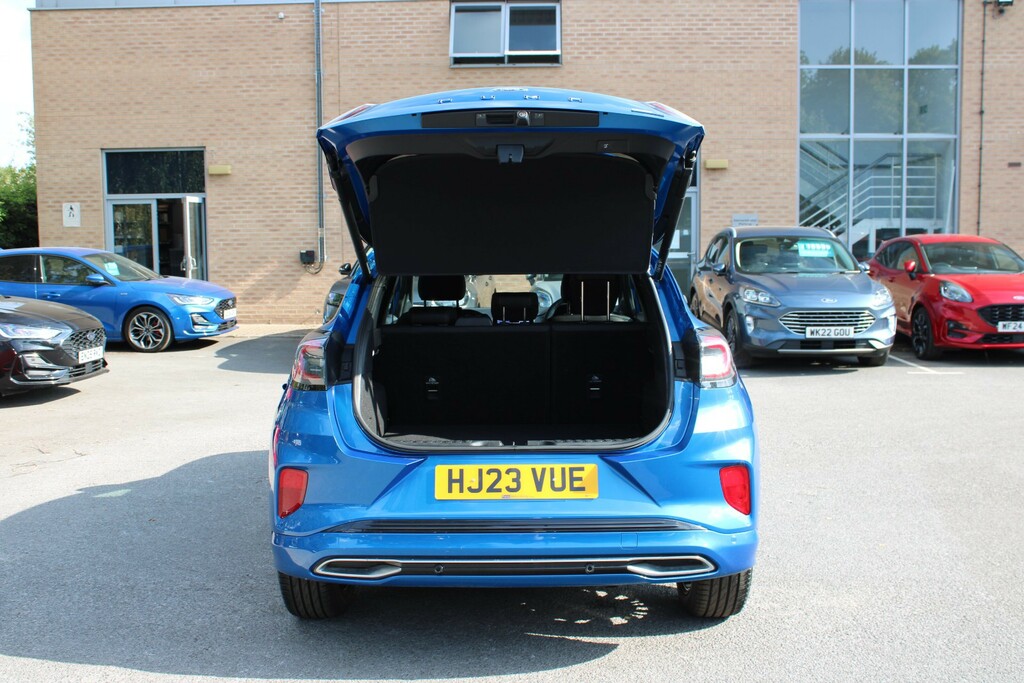 Ford Puma 1.0 Ecoboost Hybr Mhev 155 St-line Vignale Dct HJ23VUE Blue #6
