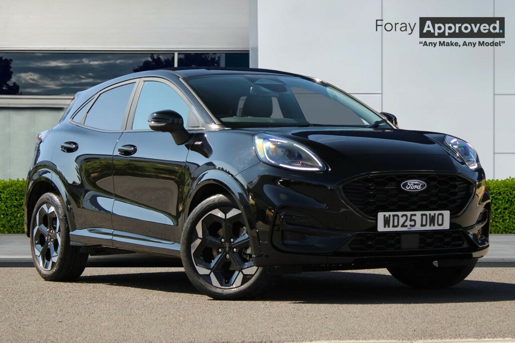 Ford Puma 1.0 Ecoboost Hybrid Mhev St-line X Black