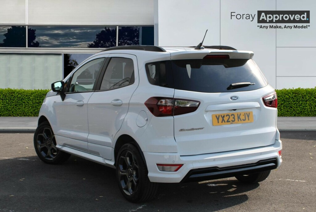 Ford Ecosport 1.0 Ecoboost 140 St-line YX23KJY White #4