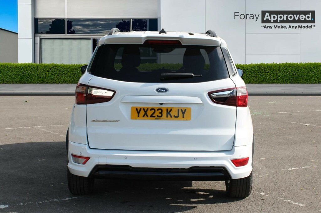 Ford Ecosport 1.0 Ecoboost 140 St-line YX23KJY White #5