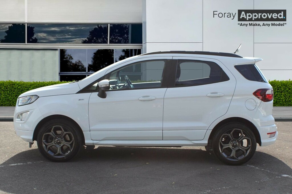 Ford Ecosport 1.0 Ecoboost 140 St-line YX23KJY White #3