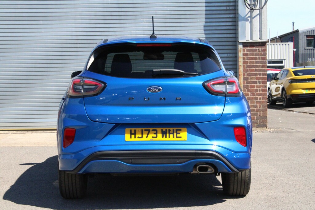 Ford Puma 1.0 Ecoboost Hybrid Mhev St-line HJ73WHE Blue #6