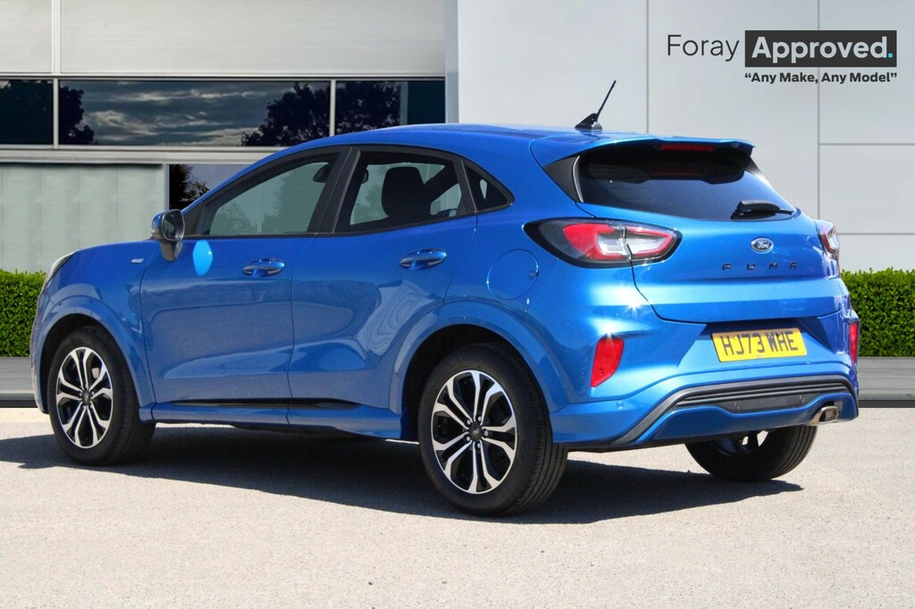 Ford Puma 1.0 Ecoboost Hybrid Mhev St-line HJ73WHE Blue #5