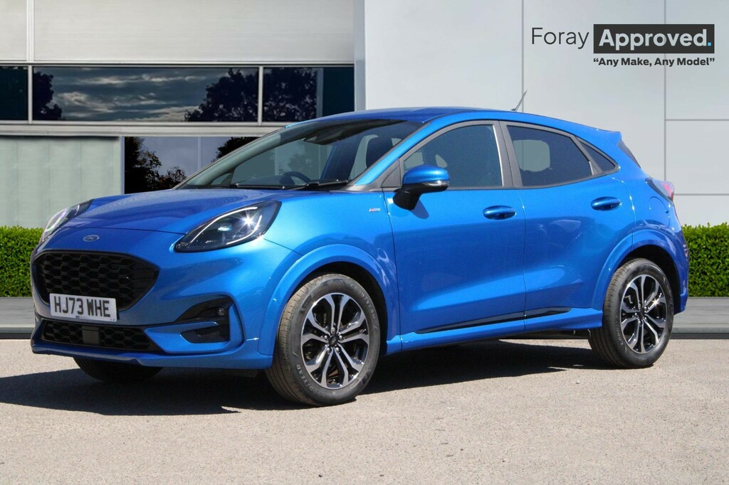 Ford Puma 1.0 Ecoboost Hybrid Mhev St-line HJ73WHE Blue #3