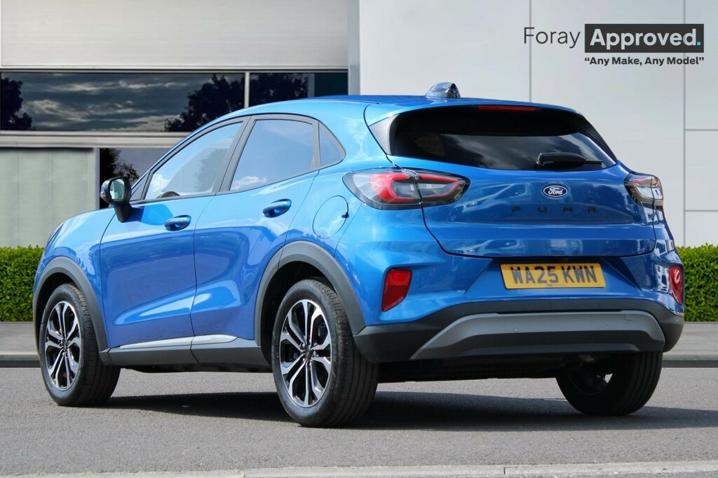 Ford Puma 1.0 Ecoboost Hybrid Mhev Titanium Dct WA25KWN Blue #4