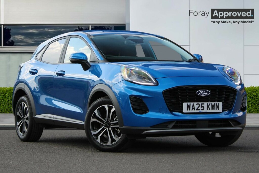 Ford Puma 1.0 Ecoboost Hybrid Mhev Titanium Dct Blue