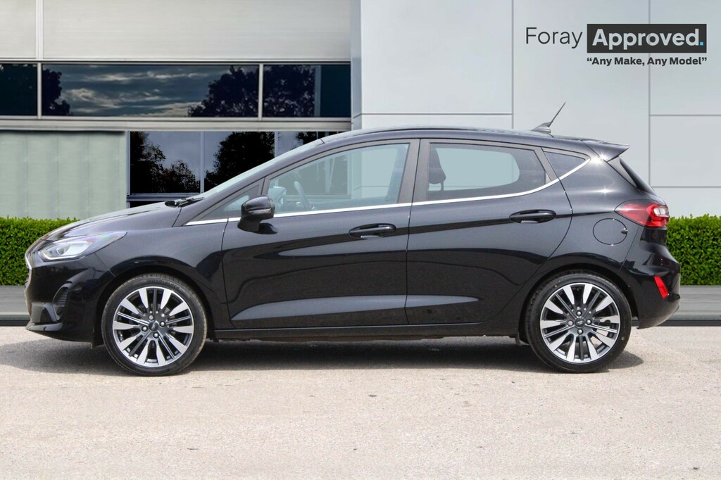 Ford Fiesta 1.0 Ecoboost Titanium X HJ23NHP Black #4