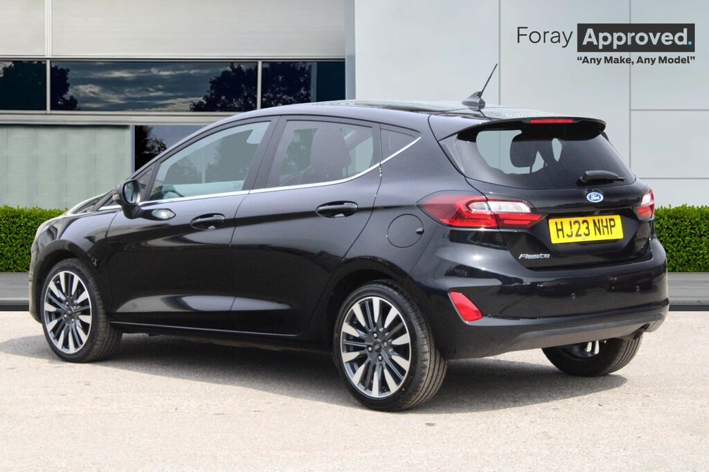 Ford Fiesta 1.0 Ecoboost Titanium X HJ23NHP Black #5