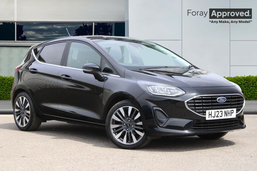 Ford Fiesta 1.0 Ecoboost Titanium X HJ23NHP Black