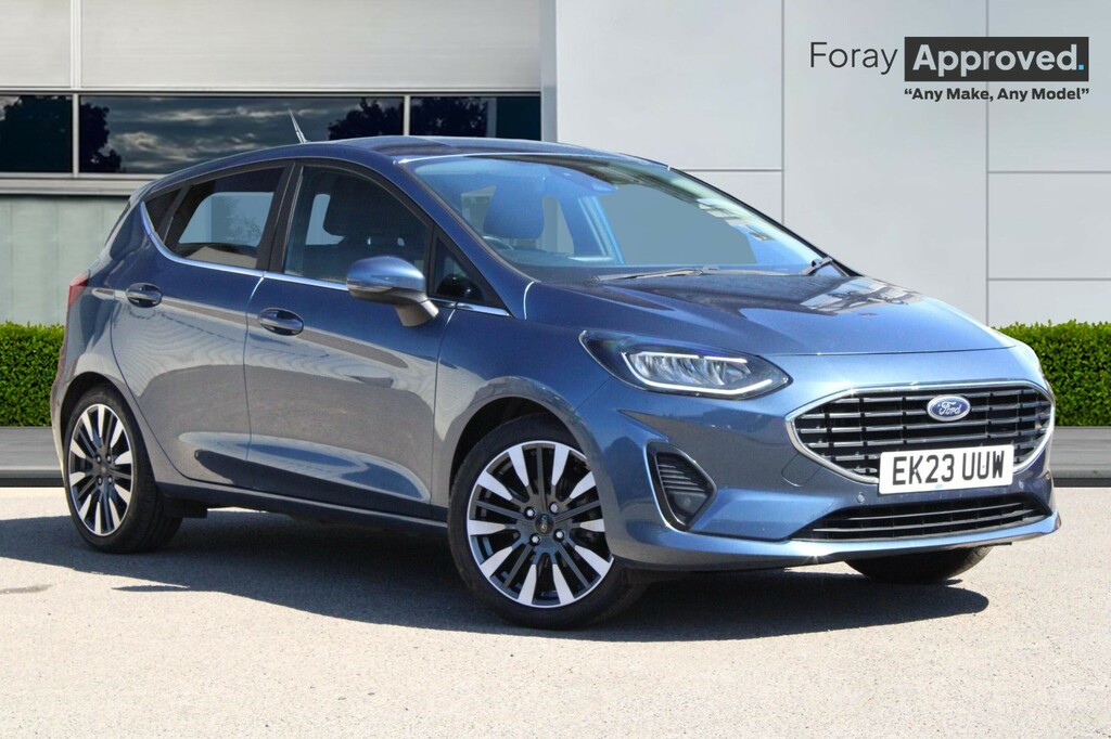 Ford Fiesta 1.0 Ecoboost Titanium X Blue