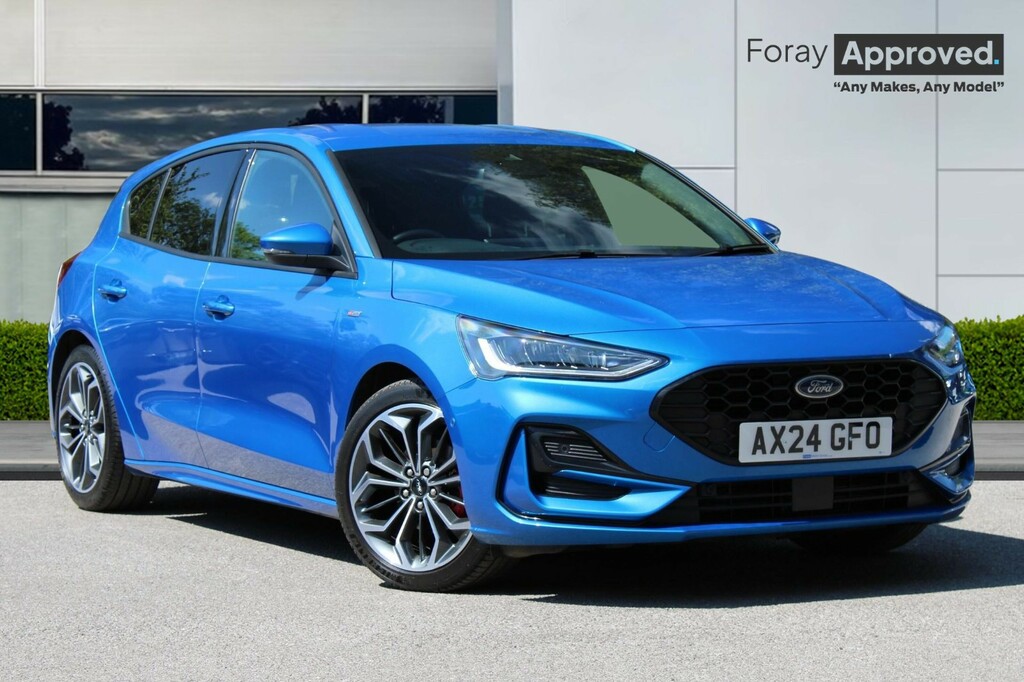 Ford Focus 1.0 Ecoboost Hybrid Mhev St-line X Blue