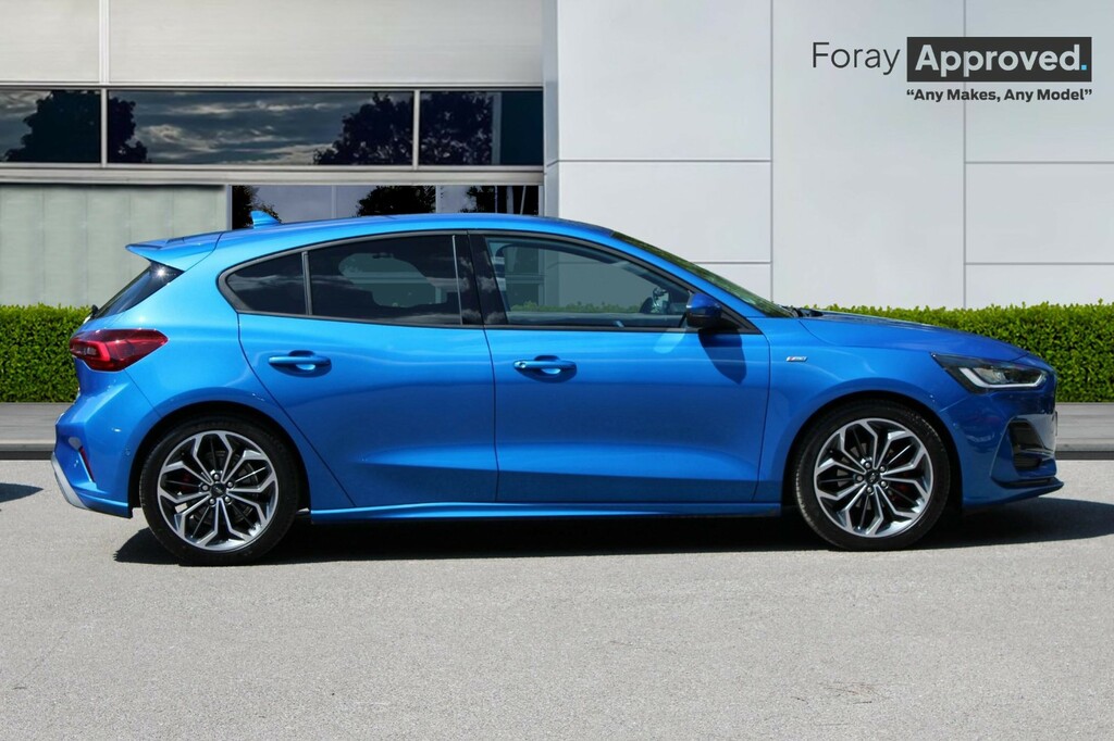 Ford Focus 1.0 Ecoboost Hybrid Mhev St-line X AX24GFO Blue #3