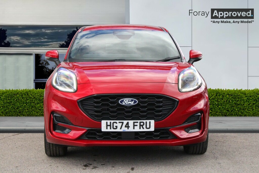 Ford Puma 1.0 Ecoboost Hybrid Mhev St-line HG74FRU Red #2