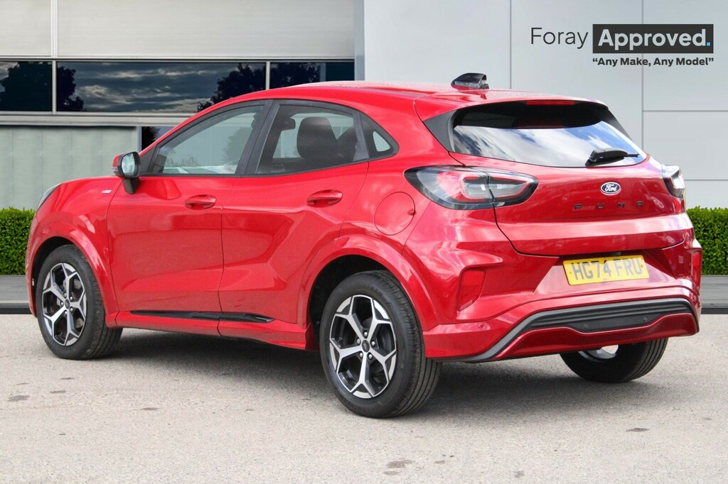 Ford Puma 1.0 Ecoboost Hybrid Mhev St-line HG74FRU Red #5