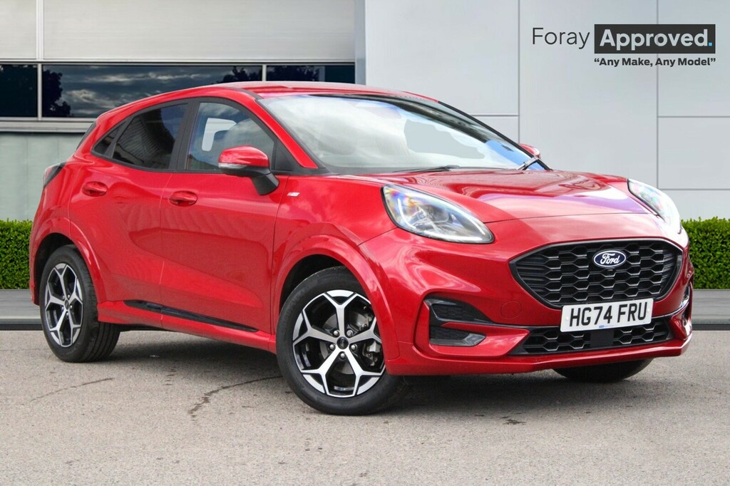 Ford Puma 1.0 Ecoboost Hybrid Mhev St-line Red