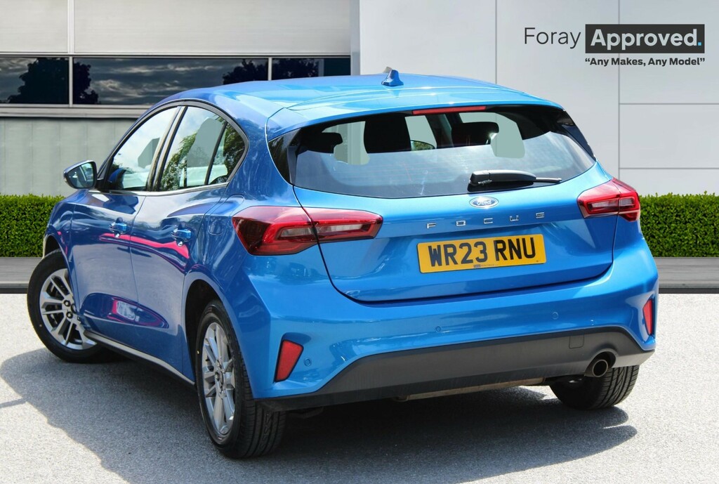 Ford Focus 1.0 Ecoboost Titanium WR23RNU Blue #4