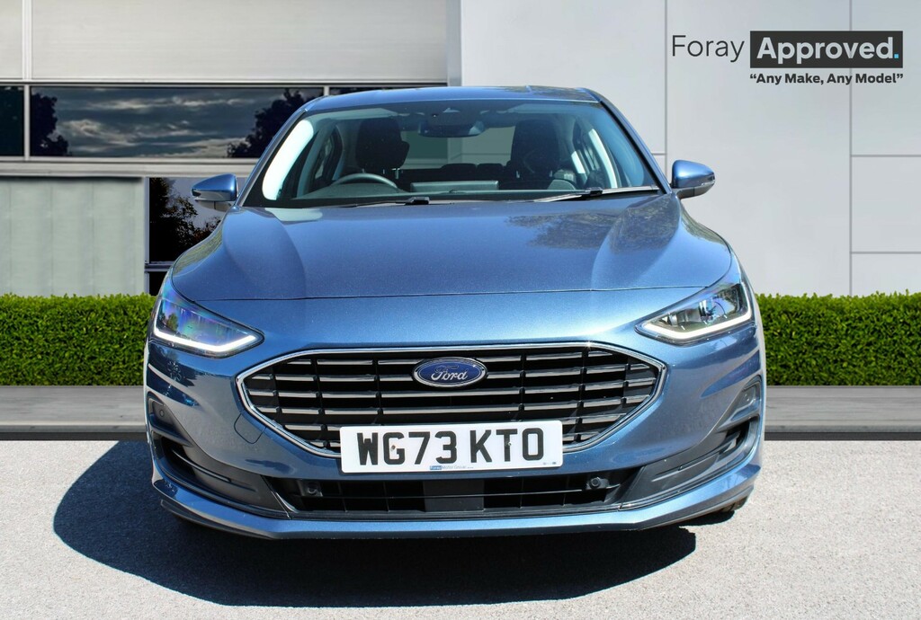 Ford Focus 1.0 Ecoboost Hybrid Mhev Titanium WG73KTO Blue #4
