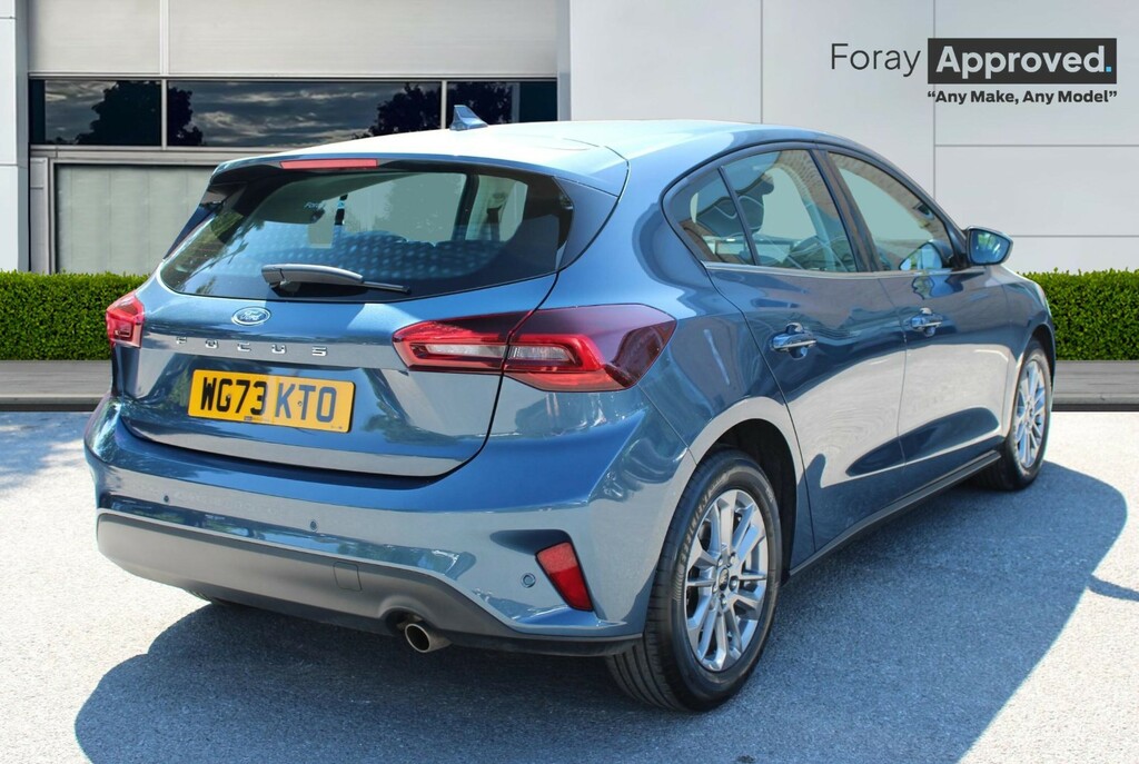 Ford Focus 1.0 Ecoboost Hybrid Mhev Titanium WG73KTO Blue #2