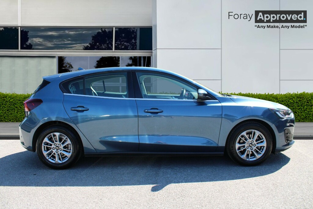 Ford Focus 1.0 Ecoboost Hybrid Mhev Titanium WG73KTO Blue #3