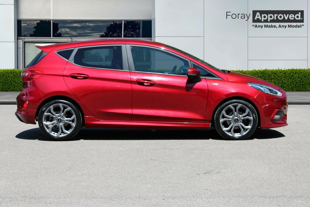 Ford Fiesta 1.0 Ecoboost St-line X DS18AKG Red #3