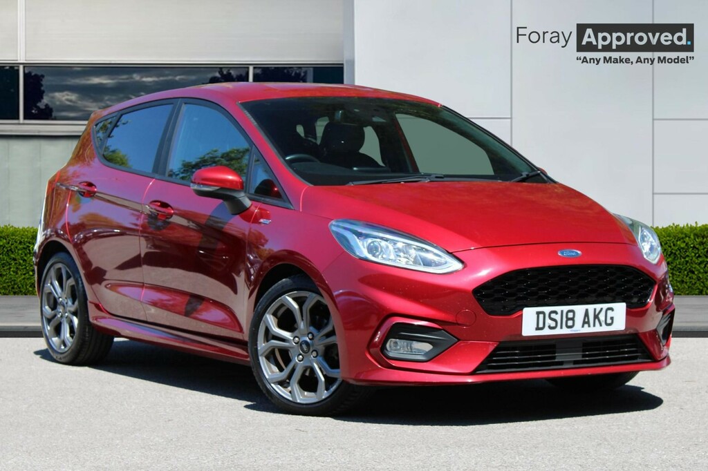 Ford Fiesta 1.0 Ecoboost St-line X Red