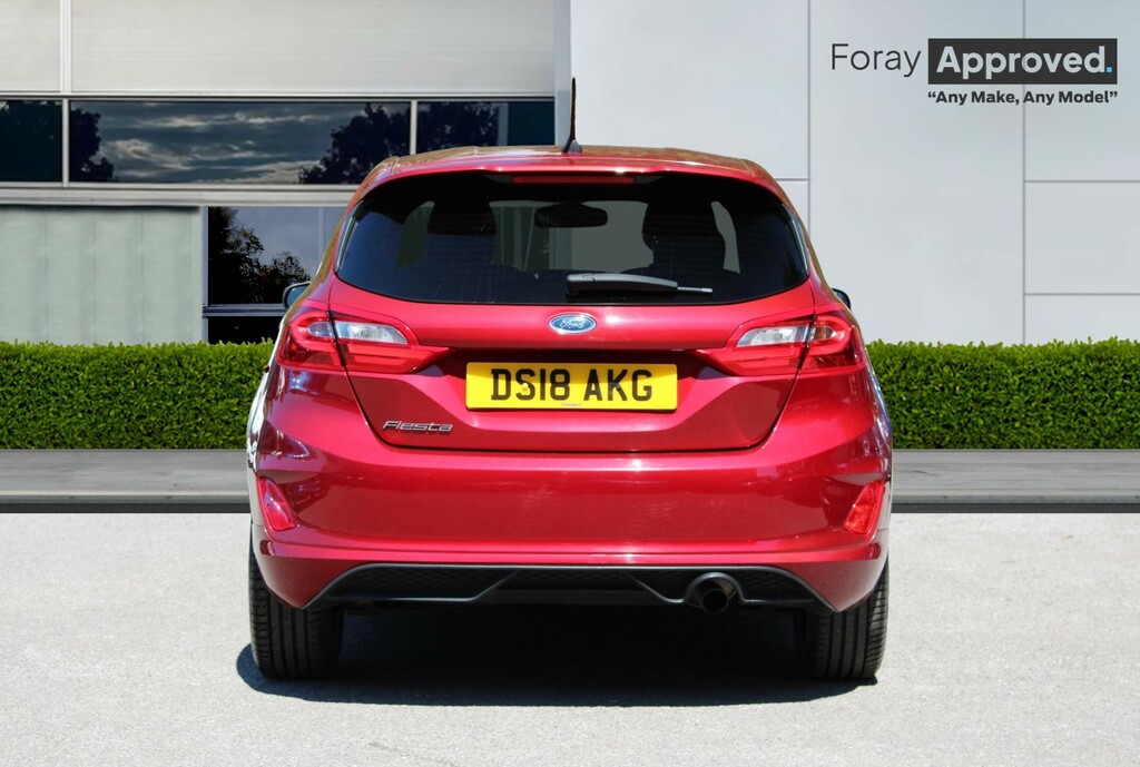 Ford Fiesta 1.0 Ecoboost St-line X DS18AKG Red #5