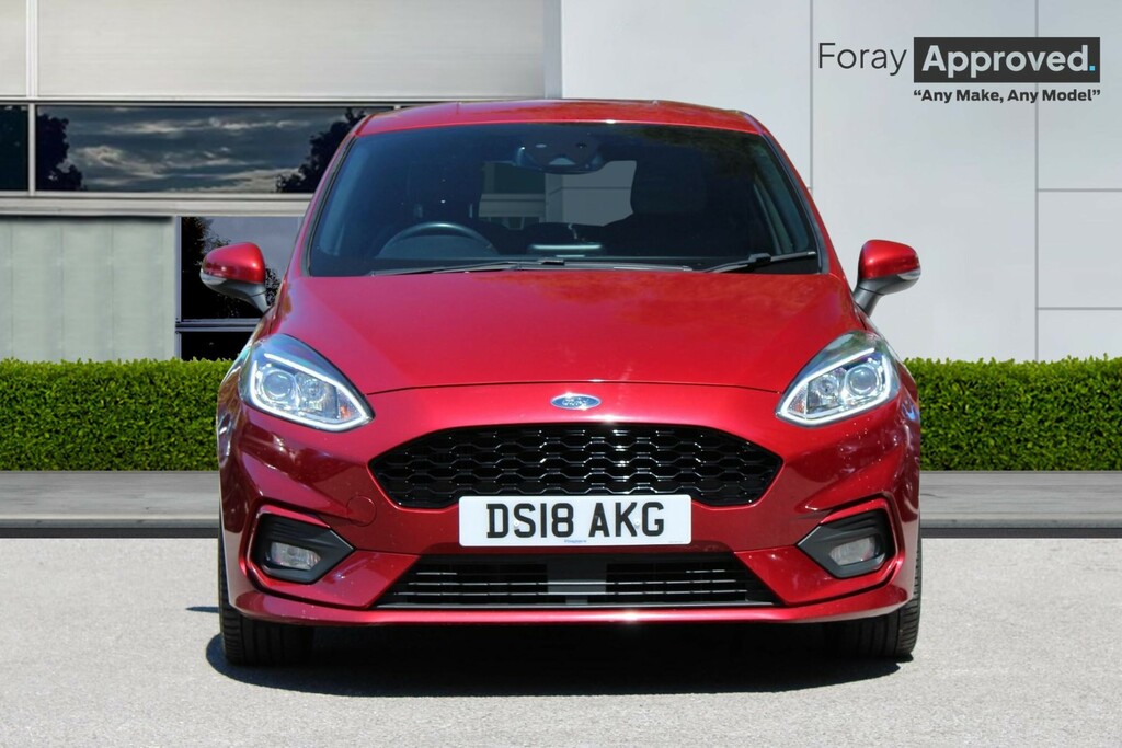 Ford Fiesta 1.0 Ecoboost St-line X DS18AKG Red #2