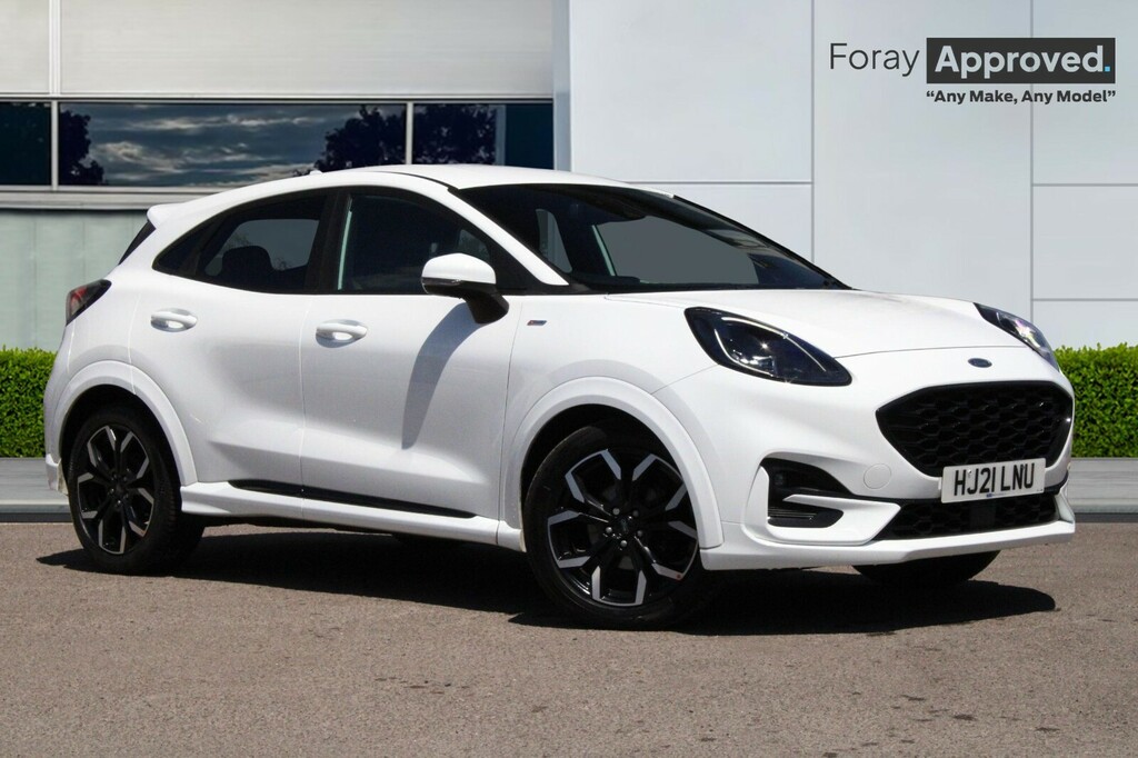 Ford Puma 1.0 Ecoboost Hybrid Mhev St-line X White