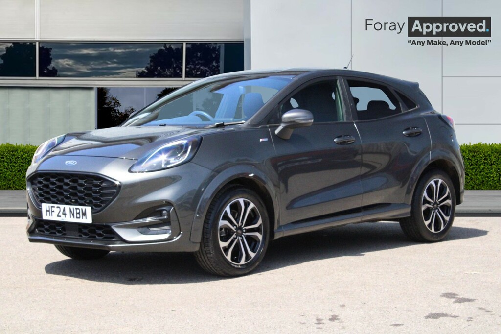 Ford Puma 1.0 Ecoboost Hybrid Mhev 155 St-line HF24NBM Grey #3