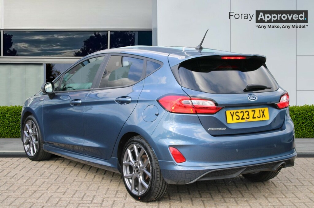 Ford Fiesta 1.0 Ecoboost St-line YS23ZJX Blue #4