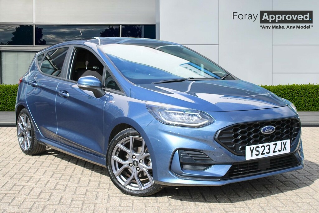 Ford Fiesta 1.0 Ecoboost St-line Blue
